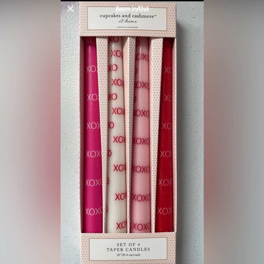 cupcakes and cashmere valentines day tapered candle sticks